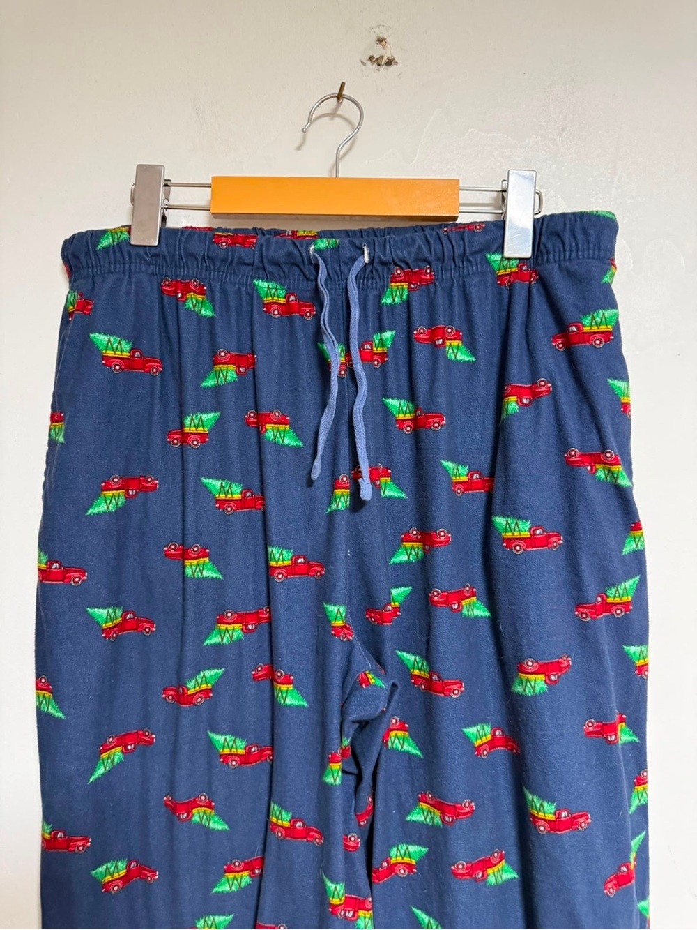 George Christmas Tree Truck Fleece Pajama Pants - Men’s Large - Picture 6 of 7